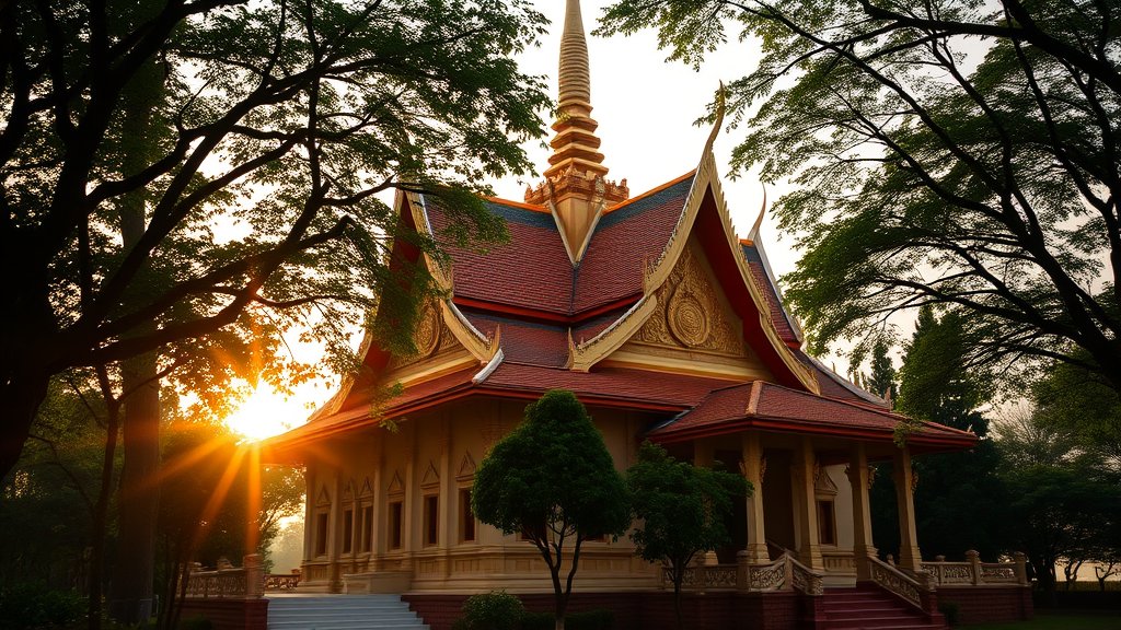 De smaak en cultuur van thailand en de natuur van zuid-afrika